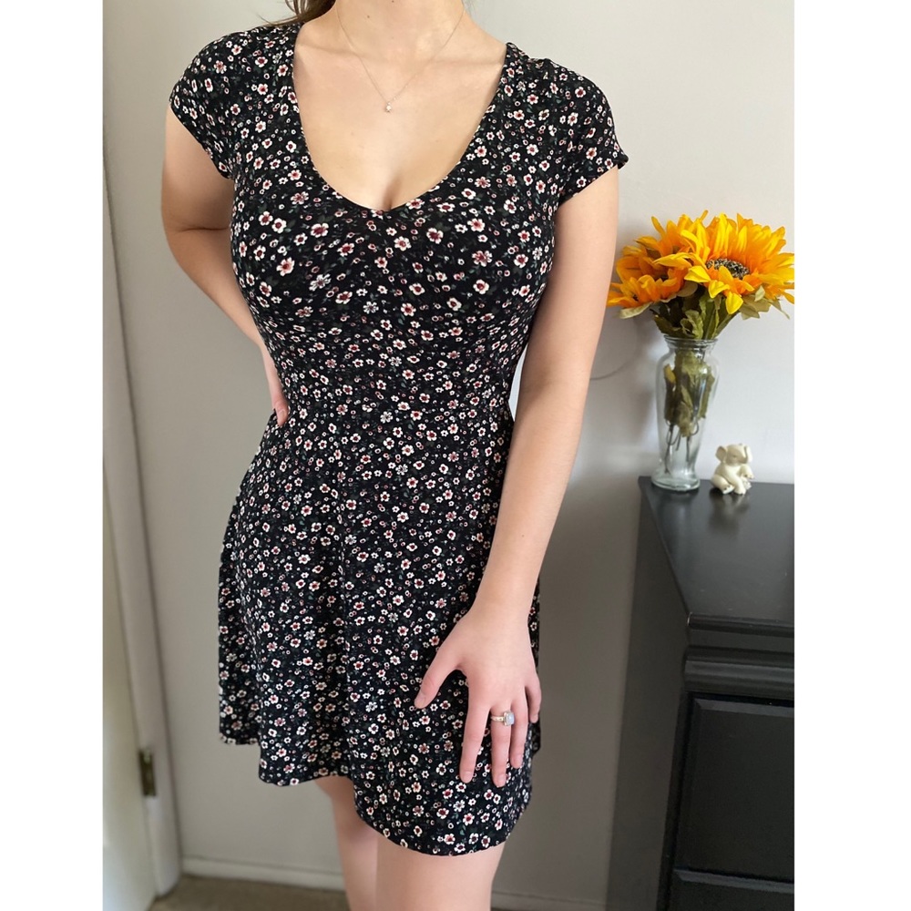 Aerospastle Short Floral Dress